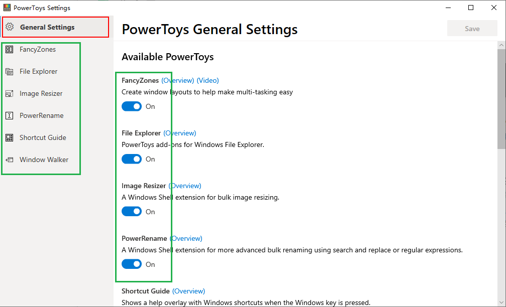 PowerToys 0.16.0 更新-微软 PowerToys 小工具合集，免费加强你的Windows10系统功能。